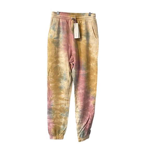 Revolve 525 Tie Dye Jogger Sweatpants Women's Size Small Pastel Boho - Picture 1 of 7